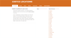 Desktop Screenshot of costco-locations.org
